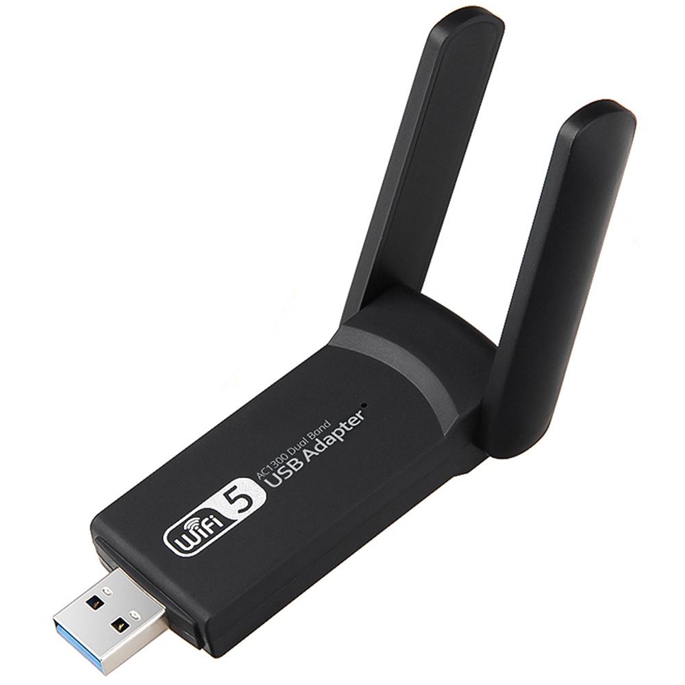 USB WiFi adapter 1300Mbps dual band 2.4GHz/5GHz (06195)